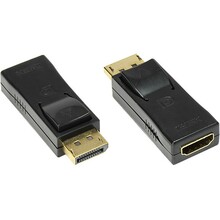 Adapter Alcasa HDMI - DisplayPort F/M, must