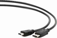 Adapterkaabel Gembird CC-DP-HDMI-6, 1.8 m, must