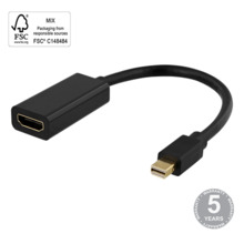 Adapter Deltaco 00110024, 0.2 m, must