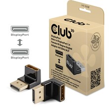Adapter Club 3D CAC-1008, DisplayPort 1.4, 90 kraadi, 4K120Hz