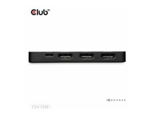 Adapter Club 3D CSV-7330 DisplayPort to 3x HDMI 2.1, 8K60Hz