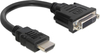 Adapter Delock HDMI - DVI-D, 0.2 m, must