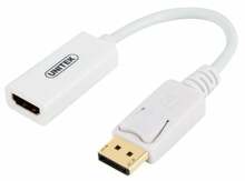 Adapter Unitek Y-6332, 0,2 m, valge