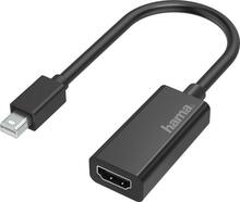 Adapter Hama 00200332, Mini DisplayPort - HDMI, 0.25 m, must