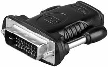 Adapter MicroConnect HDMI - DVI-D, must