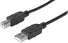 Kaabel Manhattan USB 2.0 AM-BM, 5 m, must