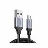 Kaabel Ugreen, USB - Micro USB, 2 m, must/hall