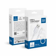 Kaabel Blue Star DC-001AL2.4 USB A - Lightning, 2.4 A, 1 m, valge