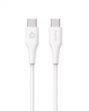 Kaabel Estuff Infinite ES604270 USB-C, 2 m, 60 W, valge