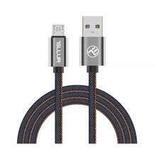 Kaabel Tellur TLL155371, USB-Micro USB, 1 m, denim