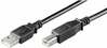 Kaabel Goobay USB 2.0 A-B, 3 m, must
