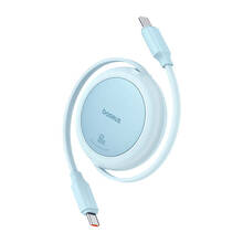 Kaabel Baseus Free2Pull Mini USB-C – USB-C, 60 W, 1 m, sinine