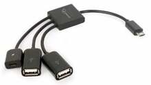 Adapter Gembird UHB-OTG-02, Micro USB OTG, 0.15 m, must