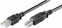 Kaabel Goobay USB 2.0 A-B, 3 m, must
