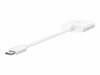 Adapter Belkin NPA004BTWH, 3.5 mm Audio + Lightning Charge, valge
