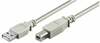 Kaabel MicroConnect USB 2.0 A-B, 1.8 m, hall