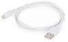 Kaabel Gembird CC-USB2-AMLM-W-1M, USB 2.0, 1 m, valge