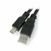 Kaabel Lanberg CA-USBK-10CC-0003-BK, USB 2.0 Mini, 0.3 m, must