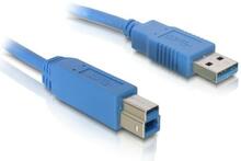 Kaabel Delock USB 3.0 A - Micro USB B, 3 m, sinine