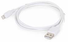 Kaabel Gembird CC-USB2-AMLM-W-1M, USB 2.0, 1 m, valge
