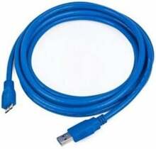 Kaabel Gembird CCP-MUSB3-AMBM-10, USB 3.0 A-Micro, 3 m, sinine