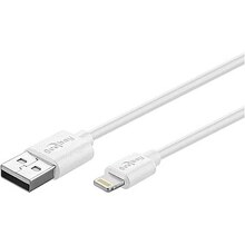 Kaabel Goobay 533833 USB A - Lightning, 0.5 m, valge