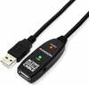 USB kaabel Axagon ADR-205 USB 2.0, 5 m, must