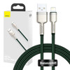 Kaabel Baseus CALJK-A06, USB - Lightning, 2.4 A, 1 m, roheline