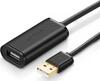Kaabel UGREEN US121, USB 2.0, 15 m, must