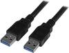 Kaabel StarTech USB3SAA3MBK, USB 3.0, 3 m, must
