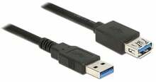 Kaabel Delock USB 3.0, 0.5 m, must 4043619850532