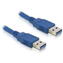 Kaabel Delock USB 3.0, 1.5 m, sinine