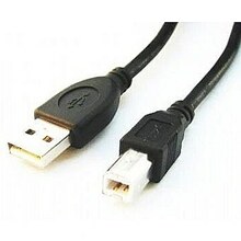 Kaabel Gembird CCP-USB2-AMBM-15, USB 2.0 A - B, 4.5 m, must