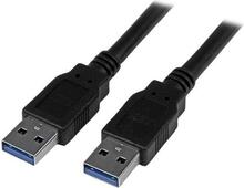 Kaabel StarTech USB3SAA3MBK, USB 3.0, 3 m, must