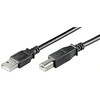 Kaabel Goobay 93596 USB A - USB B, 1.8 m, must