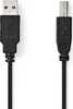 Kaabel Nedis USB Type A Male - USB Type B Male, 3 m, must