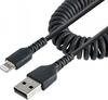 Kaabel StarTech RUSB2ALT1MB, USB-Lightning, 1 m, must