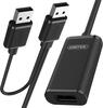 Kaabel Unitek Y-279 USB 2.0, 20 m, must