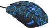 Hiir E-Blue Auroza, optiline, 4000 dpi, USB, must