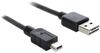 Kaabel Delock EASY-USB USB A - USB 2.0 Mini-B, 5 m, must