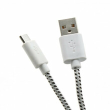 Kaabel Sbox USB-1031W, USB - Micro USB, 1 m, valge
