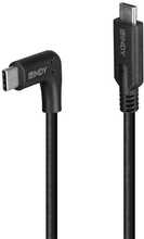 Kaabel Lindy 32019 USB 3.2 Gen 2 Type C M/M, 1,5 m, must