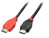 Kaabel Lindy 31759 USB 2.0 Micro-B OTG, 1 m, must