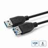 Kaabel MicroConnect USB3.0AAF3B USB-A - USB-A, 3 m, must