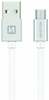 Kaabel Swissten Textile Quick Charge, Micro USB, 2 m, hõbe