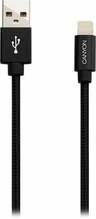 Kaabel Canyon MFI-3, USB - Lightning, 1 m, must