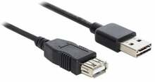Kaabel Delock 83370, USB 2.0 A male - USB 2.0 A female, 1 m, must