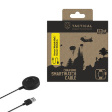 USB kaabel Tactical laadimiseks Honor Watch GS3 / Honor Watch 4, must
