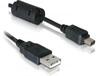 Kaabel Delock USB-A - Olympus 12-pin, 1 m
