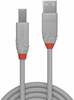 Kaabel Lindy 36682, USB 2.0 A-B, 1 m, hall